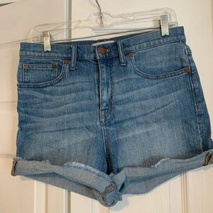 Madewell Jean shorts